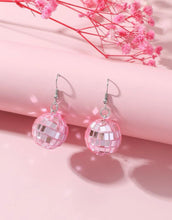 Load image into Gallery viewer, Disco ball earrings