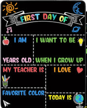 Load image into Gallery viewer, First Day of School Reusable Sign