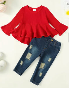 Baby doll Jean outfit