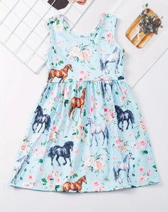 Blue Horse dress
