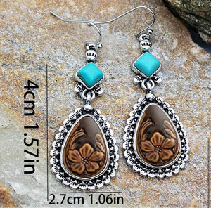 Waterdrop Flower Earrings