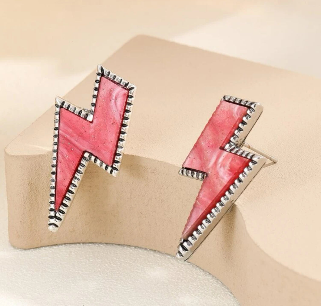 Lightening bolt studs