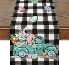 Load image into Gallery viewer, Easter Truck Table Runner