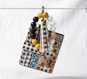 Key wristlets wallets