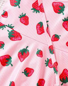 Strawberry Sundress/Purse
