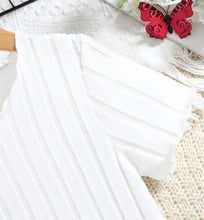 Load image into Gallery viewer, Ribbed/Floral Short Outfit