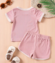 Load image into Gallery viewer, Ribbed Short Outfit