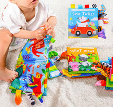 Load image into Gallery viewer, Animal Tails Cloth Books