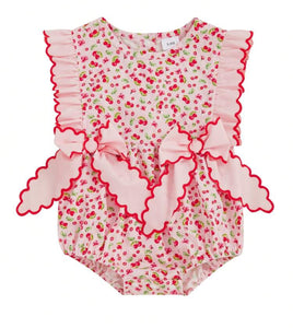 Cherry Bubble Romper