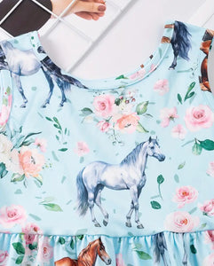 Blue Horse dress