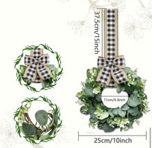 Load image into Gallery viewer, Farmhouse Rose Wreath