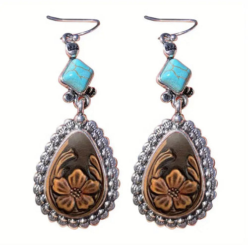 Waterdrop Flower Earrings