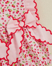Load image into Gallery viewer, Cherry Bubble Romper