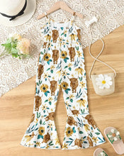 Load image into Gallery viewer, Sunflower Cow Jumpsuit