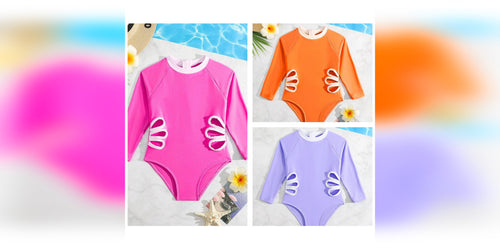 Flower Cut-Out One Piece
