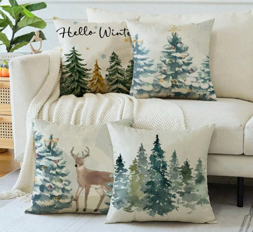 Hello Winter Pillow Cases