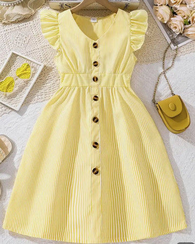 Casual V-Neck Dress
