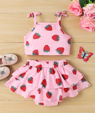 Load image into Gallery viewer, Summer Strawberry Outfit