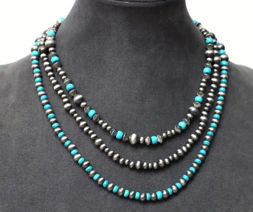 Triple Stack Navajo Pearls
