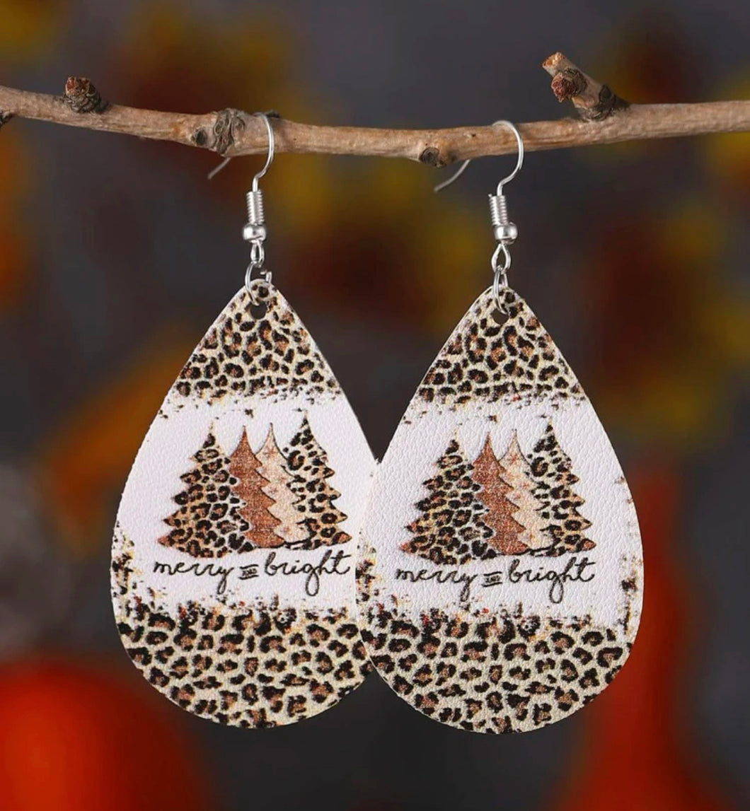 Merry & Bright teardrop earrings