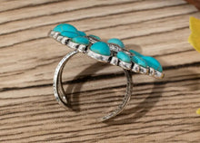 Load image into Gallery viewer, Turquoise Buffalo ring/slide