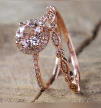 Load image into Gallery viewer, Rhinestone ring set