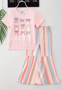 Bows, Fringe & Flare Outfit