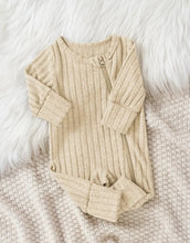 Load image into Gallery viewer, Ribbed Fleece Sleepers
