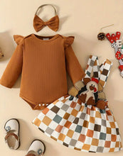 Load image into Gallery viewer, Checkered Turkey Dress