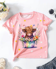 Load image into Gallery viewer, Flowers &amp; Cows Tee