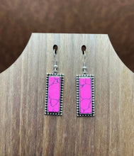 Load image into Gallery viewer, Bar Necklace/Earring Set