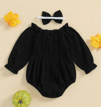 Load image into Gallery viewer, Boo Romper/Bow