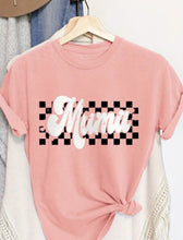 Load image into Gallery viewer, Plaid Mama Print Tee