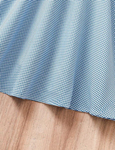 Checkered Doll Dress