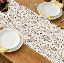 Load image into Gallery viewer, Farmhouse Chicken Table Runner