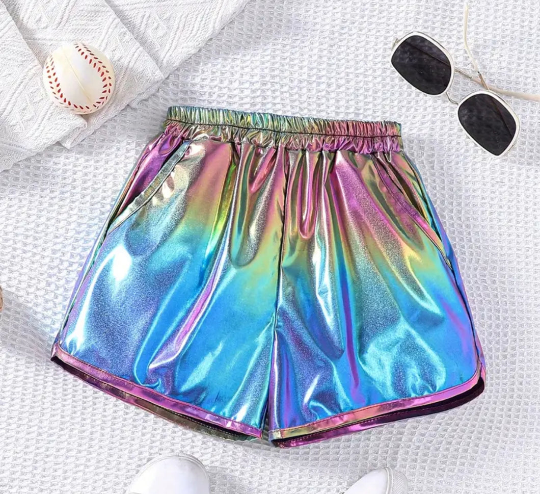 Gradient Disco Shorts