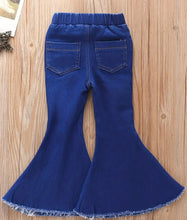 Load image into Gallery viewer, Distressed Flare Jeans