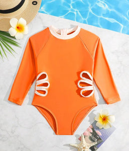Flower Cut-Out One Piece