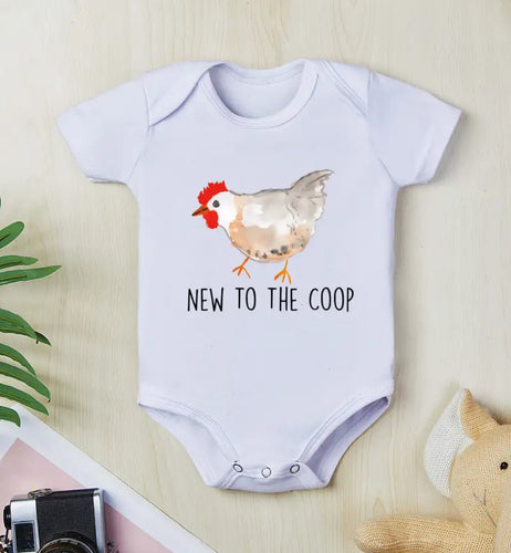 New to the Coop Onesie