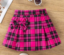 Load image into Gallery viewer, Pink Plaid Skirt