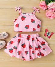 Load image into Gallery viewer, Summer Strawberry Outfit