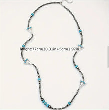 Load image into Gallery viewer, Navajo Pearl Bull necklace