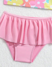 Load image into Gallery viewer, Floral long sleeve swimsuit