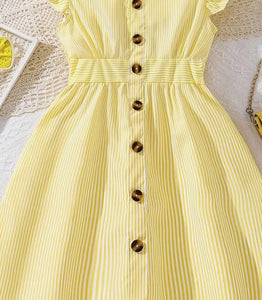 Casual V-Neck Dress