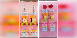 Dangle Teacher Earrings