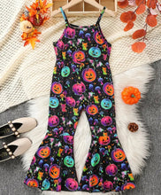 Load image into Gallery viewer, Glow-in-the-dark Pumpkin Jumpsuit