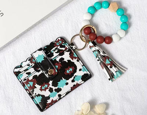 Key wristlets wallets