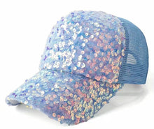 Load image into Gallery viewer, Chunky Sequin baseball cap