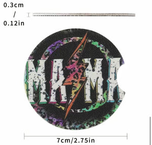 Mama Neoprene Car Coasters