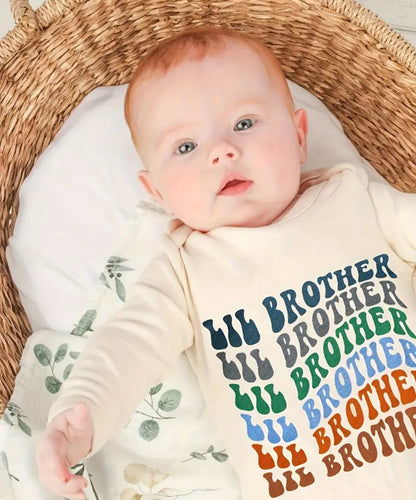 Lil Brother Romper Set